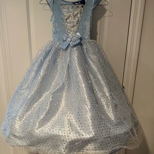 Sparkling Blue Princess Costume